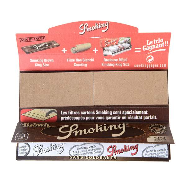 feuille à rouler Smoking brown Slim feuille à rouler Smoking brown Slim