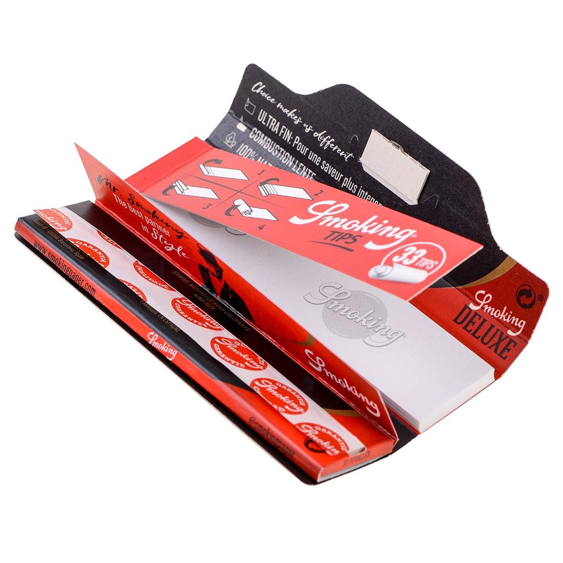 acheter smoking + tips feuilles à rouler smoking