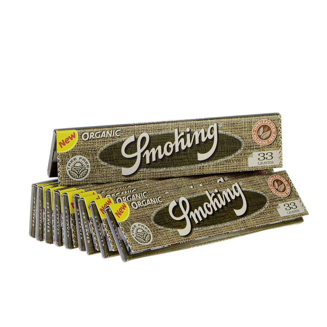 SMOKING ORGANIC X10 (FEUILLES)
