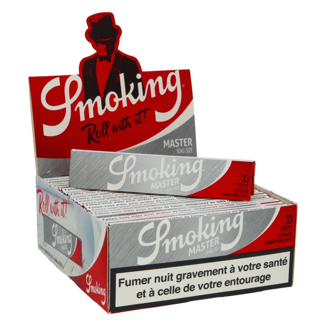 Smoking Master X50 - Feuilles Slim par 50 carnets