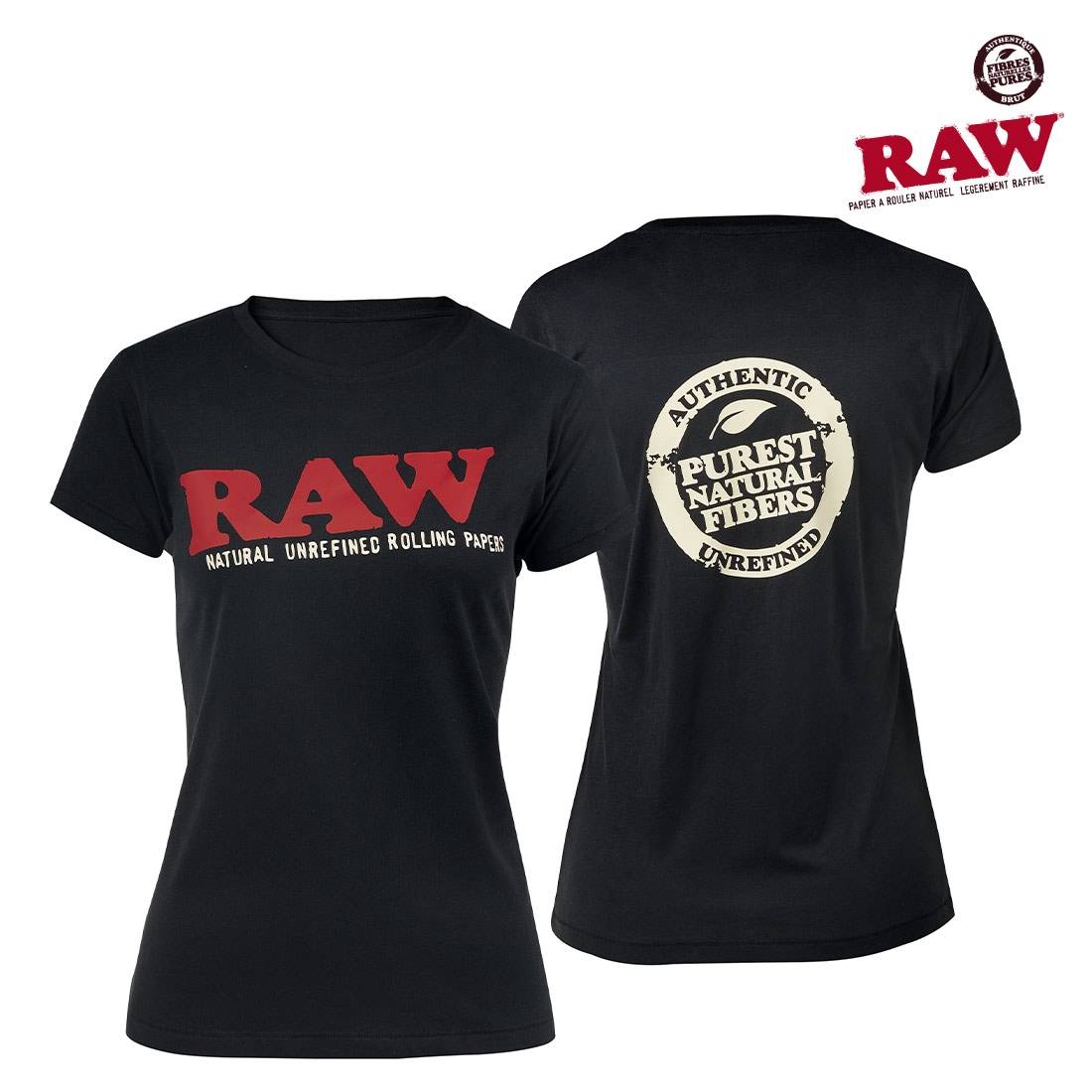T-SHIRT RAW LOGO GIRL STAMP