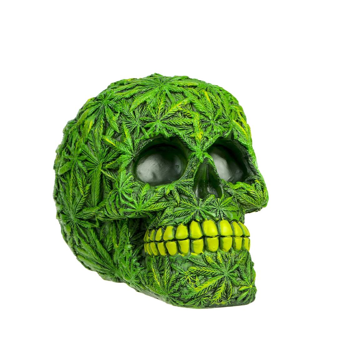 TIRELIRE SKULL LEAF