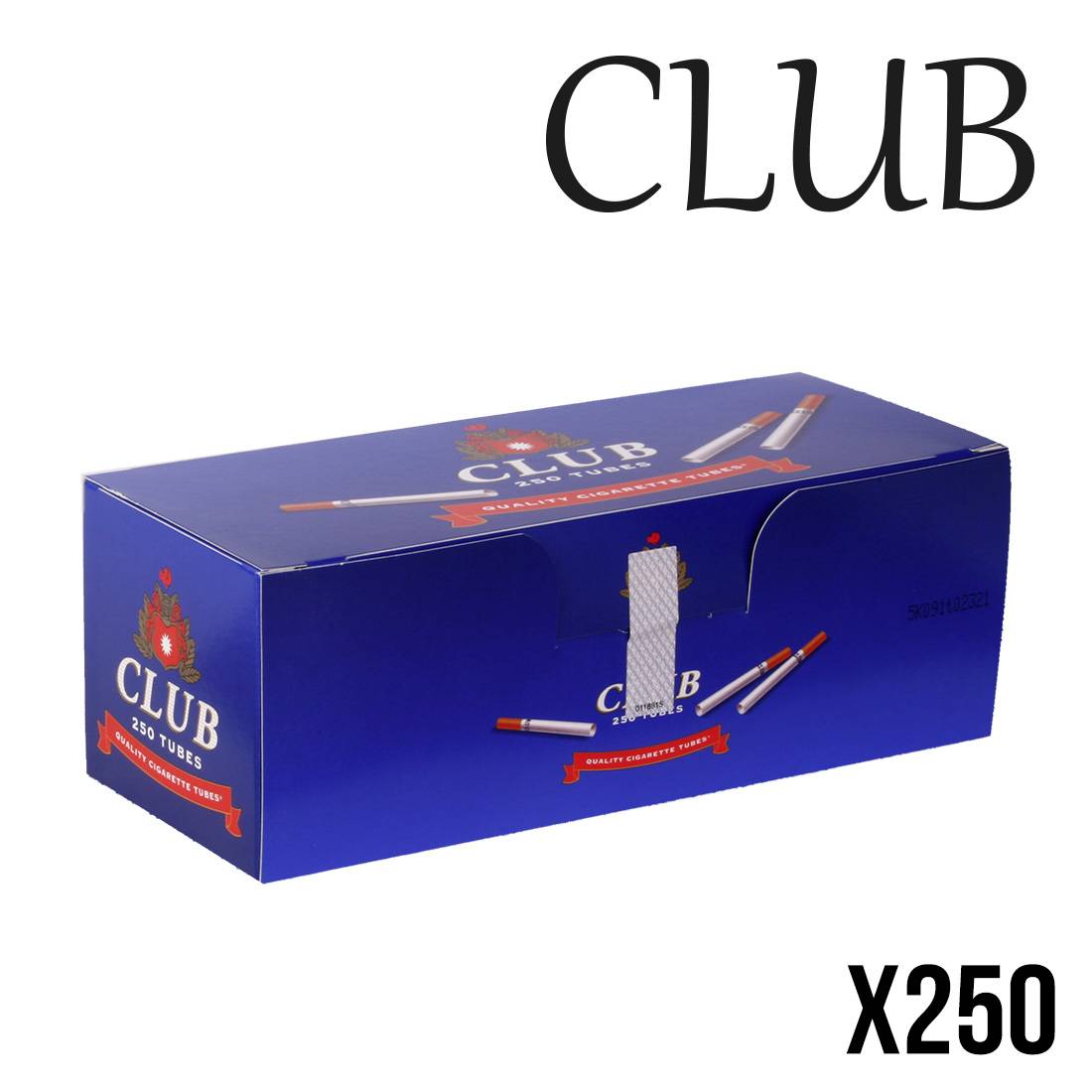 TUBES A CIGARETTES CLUB 250