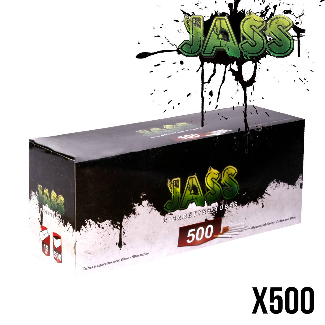 .TUBES A CIGARETTES JASS 500