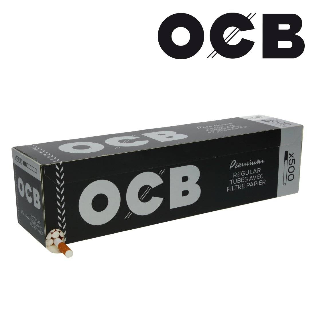 TUBES A CIGARETTES OCB JUST PAPER X500