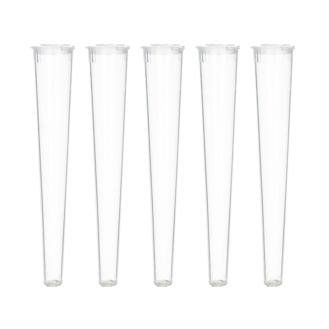 TUBES PAR 5 TRANSPARENT