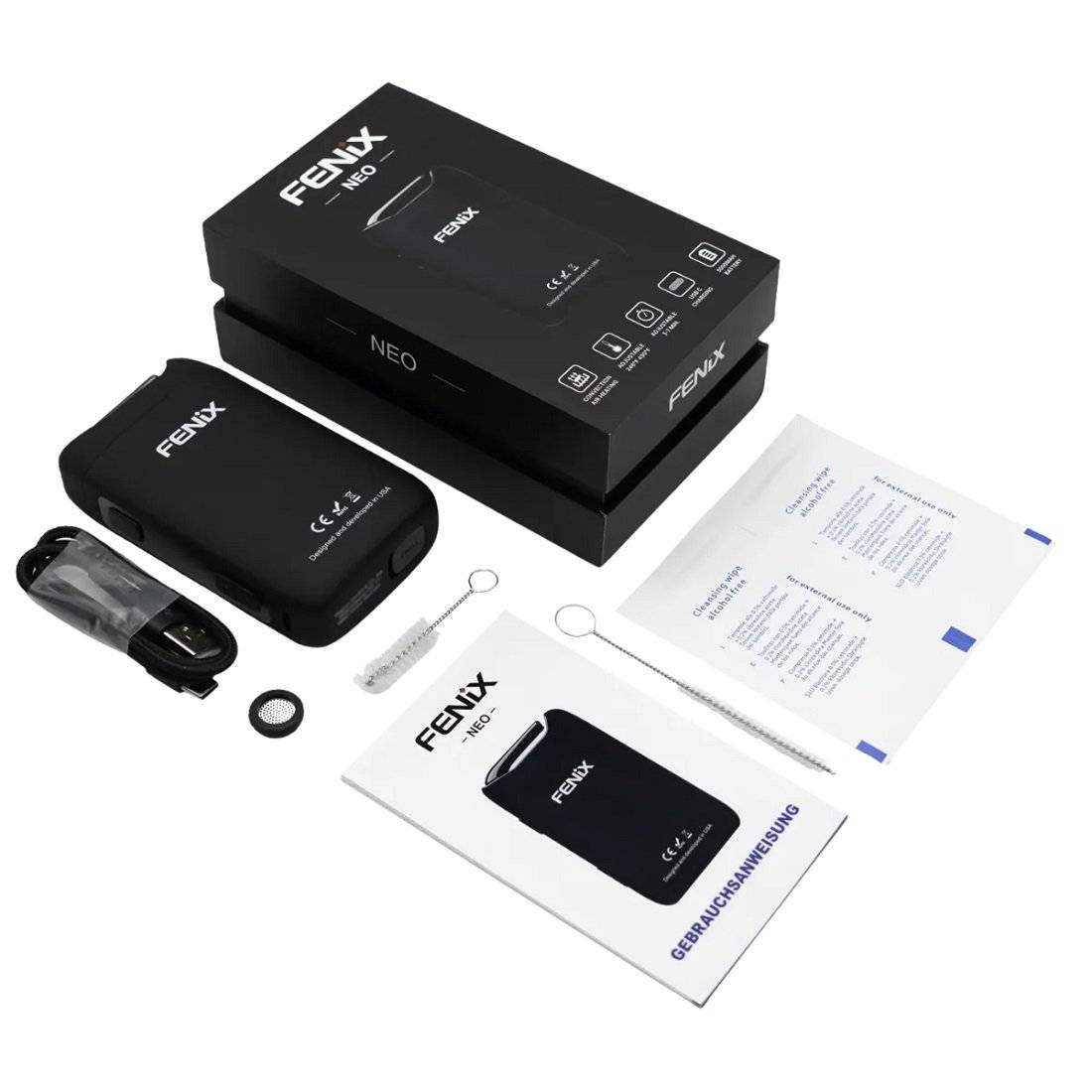 Contenu du kit vaporisateur portable Fenix Neo