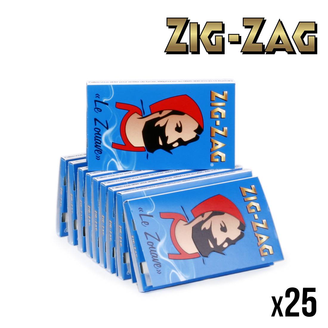 ZIG ZAG LE ZOUAVE BLEU X25