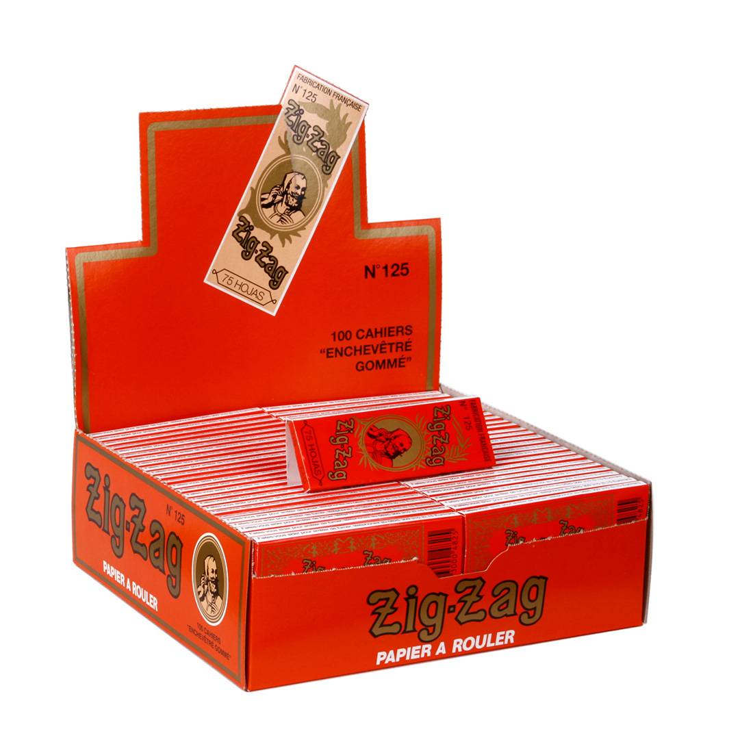 ZIG ZAG N°125 ORANGE X100