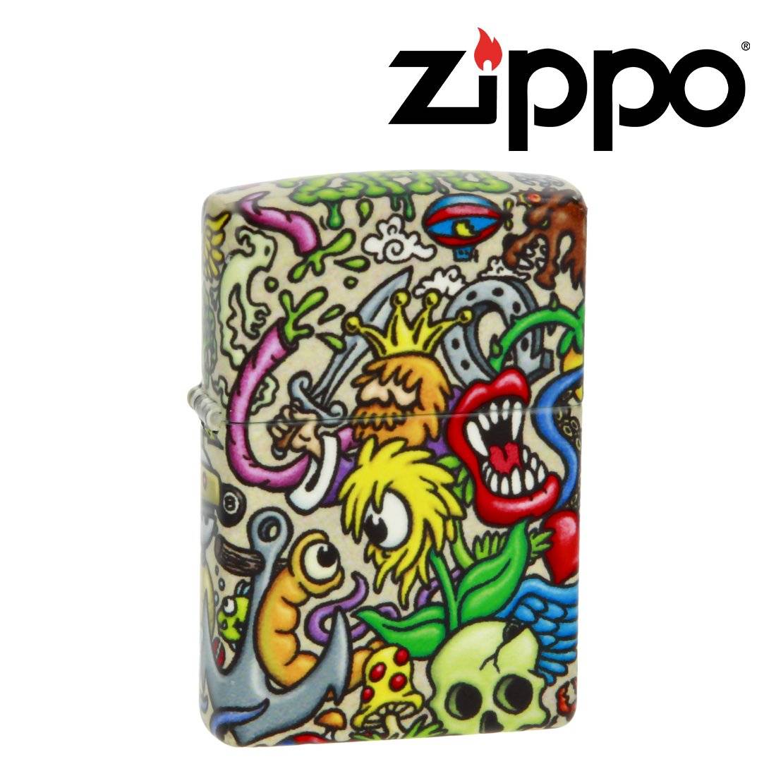 ZIPPO TATTOO THEME DESIGN