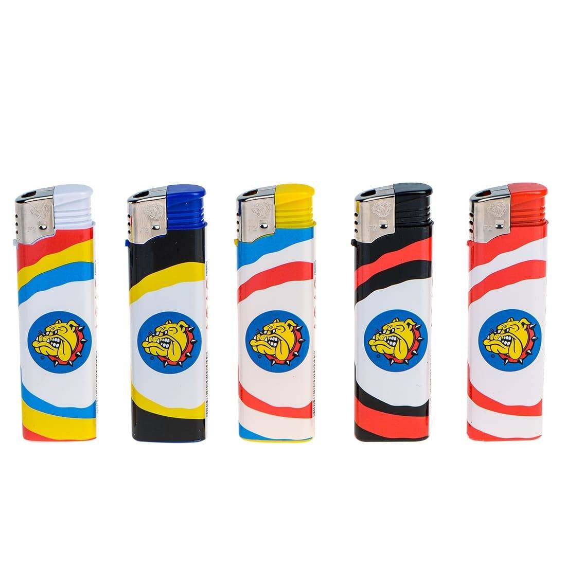 briquets the bulldog colorés
