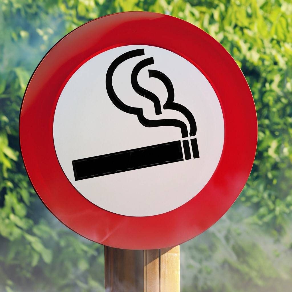 Cigarette interdite