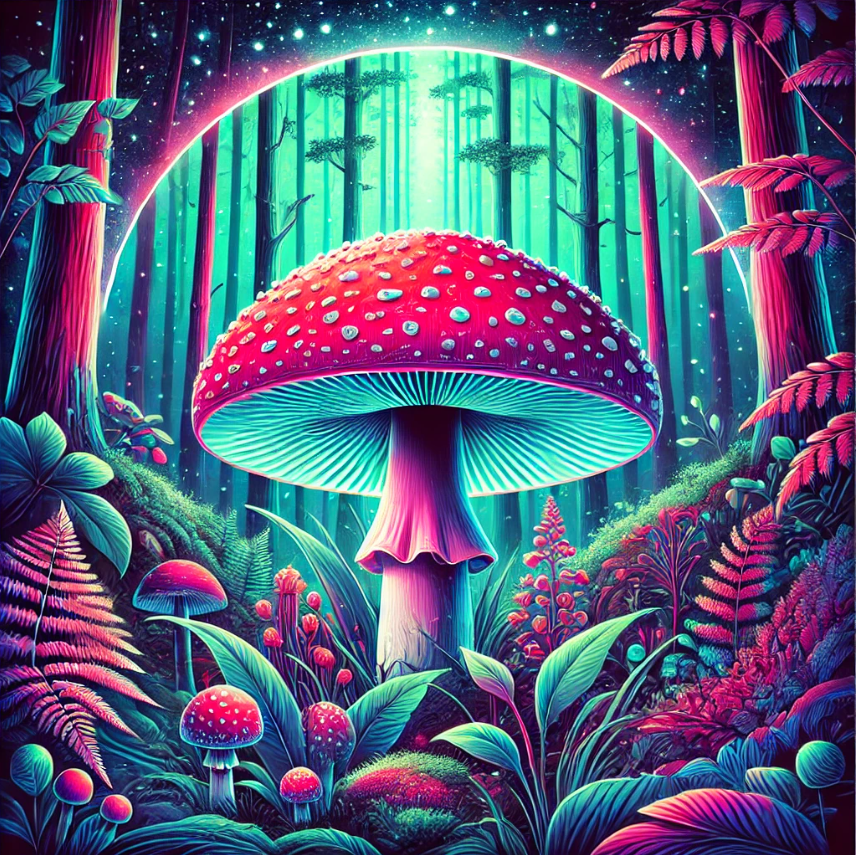 champignon Muscimol bonbons hallucinogenes