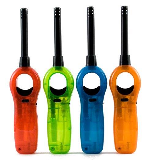  briquet allume gaz multicolore