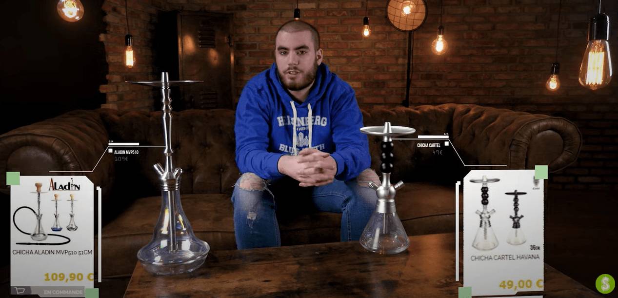 comment se présente une chicha classique?