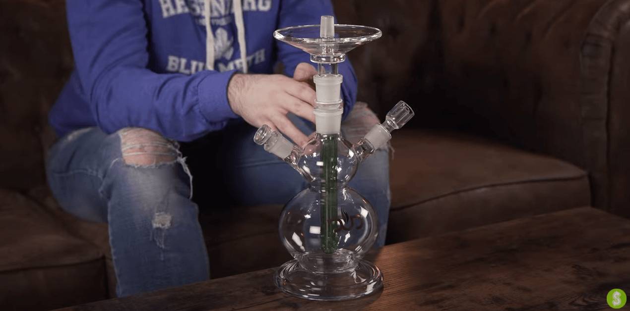 comment se présente des chichas en verre?