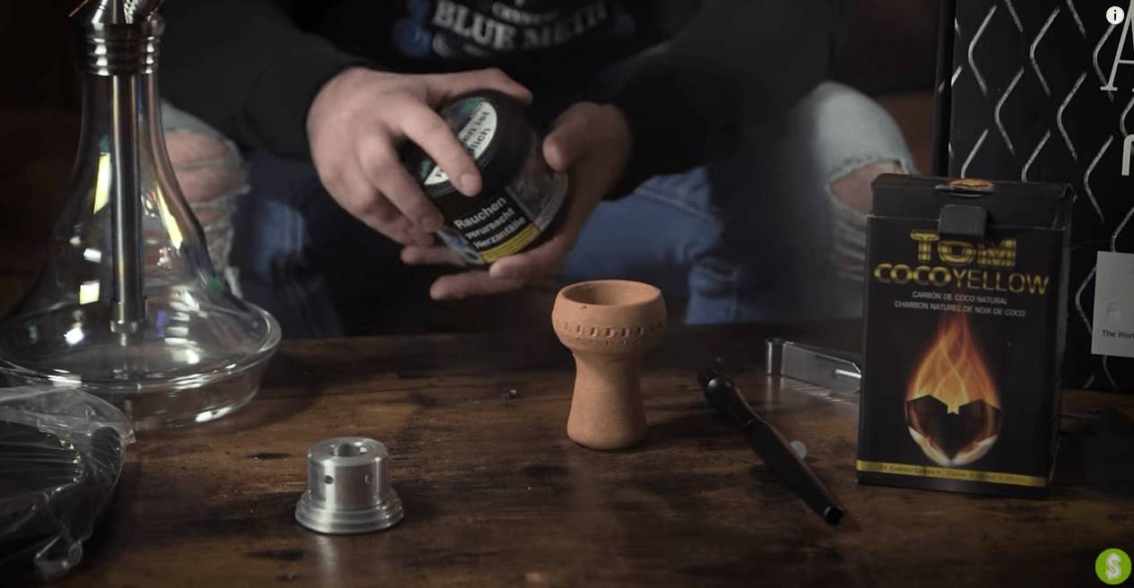 comment préparer une chicha aladin mvp 510?