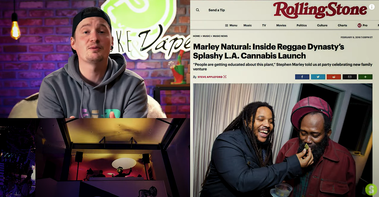 comment a vu naissance Marley Naturals?