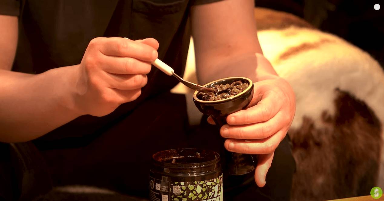 préparation des pierres à chicha