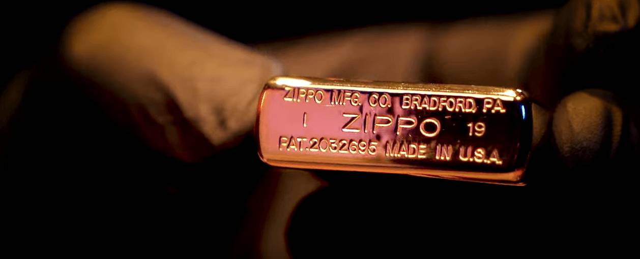 quand a été déposé le brevet de zippo?