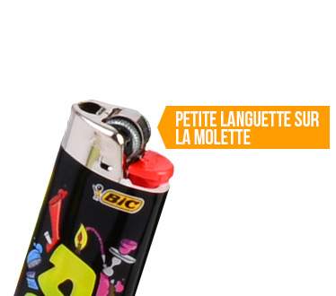 le système de sécurité enfant pour les briquets Bic