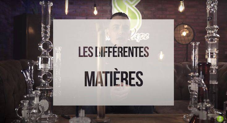 les différentes matières du bang