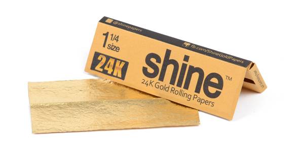 papier a rouler en or