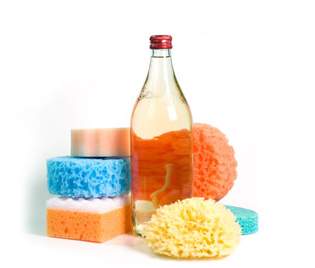 Vinaigre et chiffon